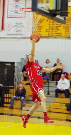 High Point's Jack DeGroot goes up for a shot.