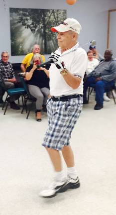 Vernon Senior Center welcomes fashion show A golfer