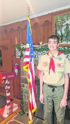 Jake Chromcik designed and built bird/owl houses for his Eagle Scout project. (Photos provided)