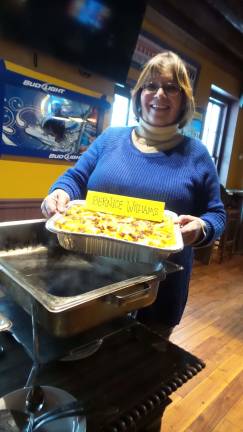 Winter Lights festival in Milford this weekend Bernice Williams offers her mac masterpiece, made for the 2016 contest (Photo by Frances Ruth Harris)