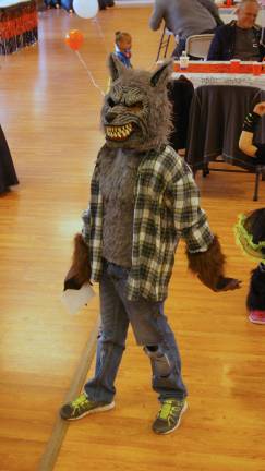 &quot;Werewolf&quot; Jayden Benoski, 7, was &quot;The Scariest&quot; creature in the Barry Lakes Halloween Parade.