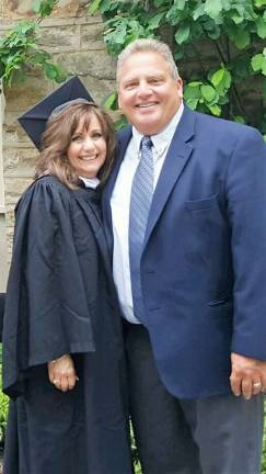 High Point teachers honored Barbara and Jim Fasano attend Princeton University's Commencement, where she received her distinguished teacher award.
