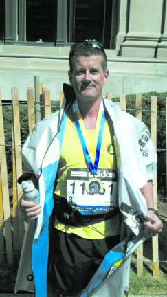 Locals finish strong at Boston Marathon Paul Meyer.