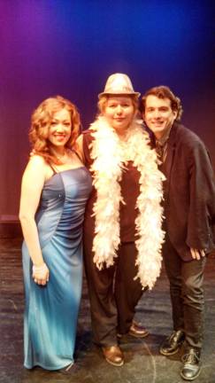 Local students to perform in a modernized vaudeville variety show Photos provided Pictured from left: Tyler Milazzo, Haley James and Cody Riker.