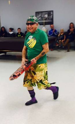 Vernon Senior Center welcomes fashion show A surfer.