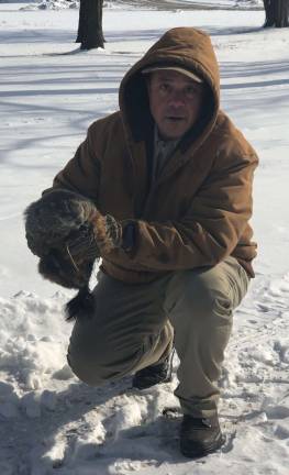 Stonewall Jackson, the resident groundhog at Space Farms, gave his report on Saturday. Said his owner, Assemblyman Parker Space, &#x201c;Stonewall saw his shadow, he predicted six more weeks of winter.&#x201d;This opinion is in contrast to the famous Punxsutawney Phil Who predicted an early spring.