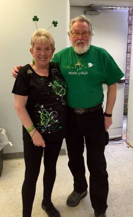 Vernon seniors celebrate St. Patrick's Day