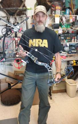 Mountain Mike's Sports holds the honor of receiving the very first released Newberry compound bow in the country.