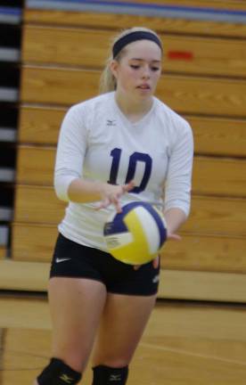 Sparta's Nina Levantino made six assists and one dig.