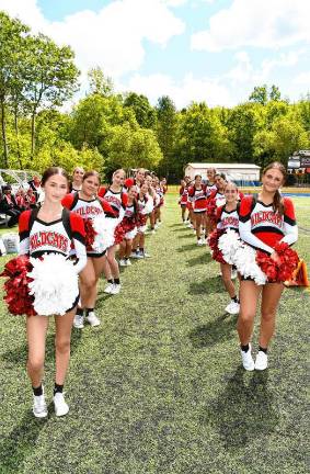 UPDATED: Football roundup: Kittatinny beats Saddle Brook <b>The High Point cheerleaders</b>