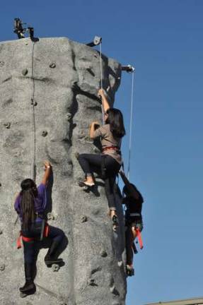 Taking fun to new heights with rock climbing.