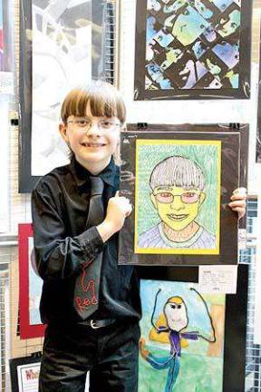Self-portrait makes it to state show Self-portrait makes it to state show