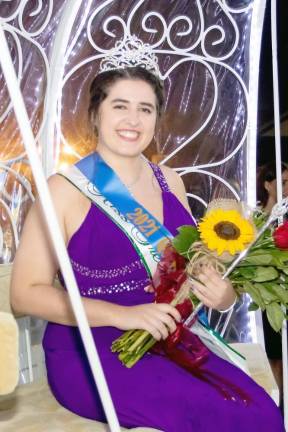 The fairest of the fair 2021 Queen of the Fair Jennifer Ahmad of Green Township (Photo by Sammi Finch)