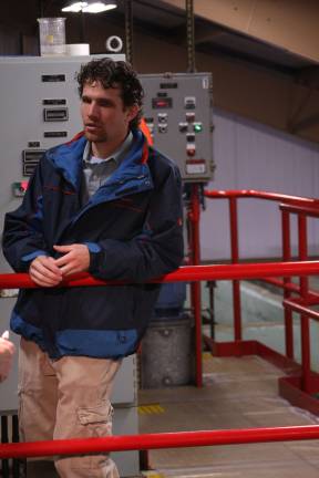 A look behind the scenes inside the water plant Sussex Mayor Jonathan Rose tours the plant.