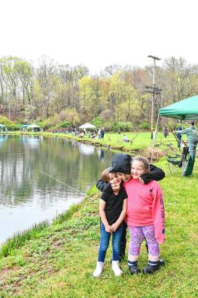 Photos: 63rd annual Small Fry Trout Fishing Contest Lexi Dillinski of Sussex, Ethan Loveland of Vernon and Haylee Romeo of Vernon.