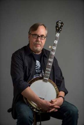 Tony Trischka performs at Music at the Mission on Saturday.