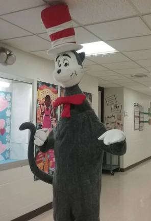 Cat in the Hat visits primary schools