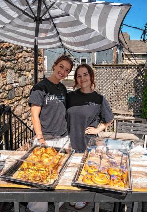 Sparta. Fourth of July events Lilly McEntee and Catie Sehnert of Pattycakes Bake Shop in Sparta.