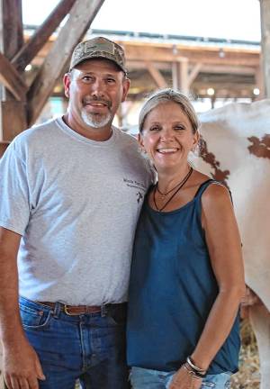 Wantage woman represents farmers <b>Will and Holly Sytsema own and operate Windy Flats Dairy in Wantage. (Photos provided)</b>