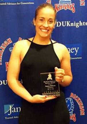 DeLuca receives award DeLuca receives award