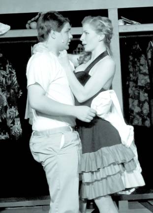 High Point students to perform 'Damn Yankees' Photo by Viktoria-Leigh Wagner Samuel Morrison, playing athletic baseball player Joe Hardy, is seduced by the devil's right-hand woman, Lola, played by Veronica Wask.