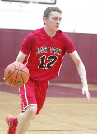 High Point's Jack DeGroot scored 17 points.