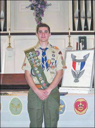Troop 82 honors latest Eagle Scout Troop 82 honors latest Eagle Scout