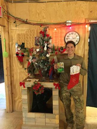 Supplies for Soldiers to send stockings overseas