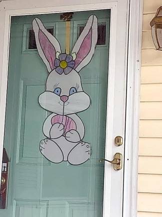 A bunny in a door was an Easter-themed ISpy. The game will continue until May.