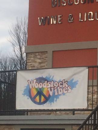 The facade of Woodstock Vibes is shown