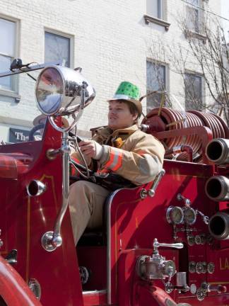 Lafayette Fire Department 1937 Sanford truck.