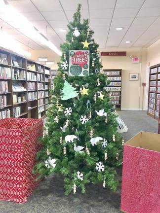 Holiday Wish Tree returns to Sparta Public Library The Holiday Wish Tree at the Sparta Public Library (Photo provided)