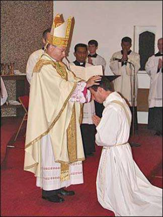 Philip-Michael Tangorra ordained a priest Philip-Michael Tangorra ordained a priest