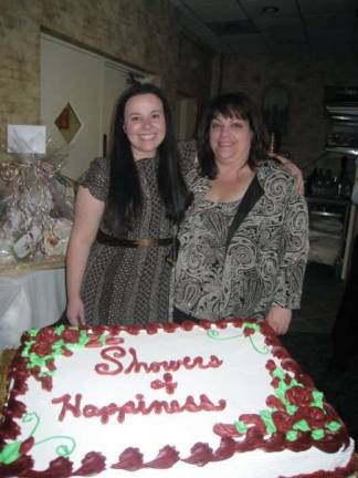 Amanda Waters and her mother Mary Frances Maranino of Highland Lakes &quot;Mom and Me at my Bridal Shower. I am blessed to have the sweetest, most generous Mom. She is always caring for everyone in our family and we are all grateful for her.&quot;