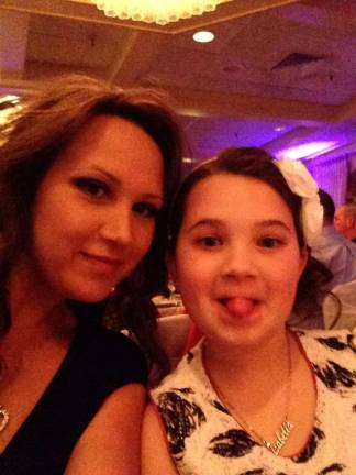 Heather DiMichele of Sussex &quot;Me and my daughter Isabella at our cousing Jamie's wedding.&quot;