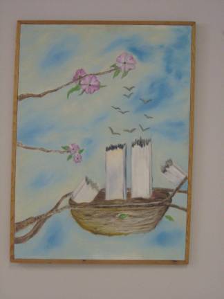 Studio displays Vernon resident's work This work remembers 9/11.