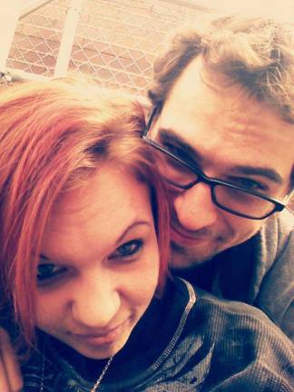 Love is in the air Jessica Miko of Wantage, N.J. "Just getting started."