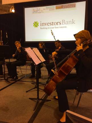 Chamber orchestra plays for state school boards