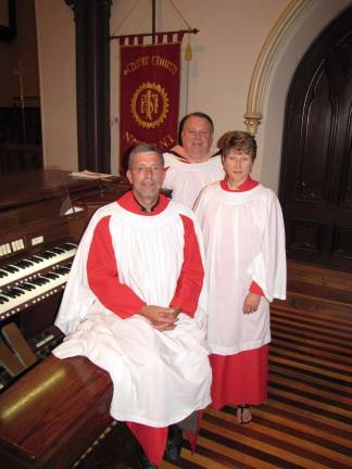 Photo provided Conductors Deborah and Joseph Mello and organist S. Gregory Shaffer.