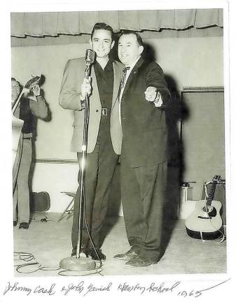 John Yanish and Johnny Cash