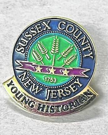 A young historian pin.