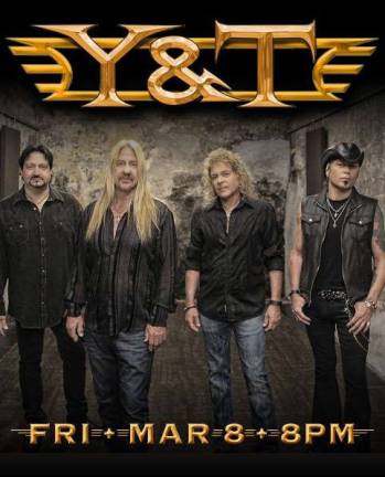 Y&T to appear at Newton Theatre