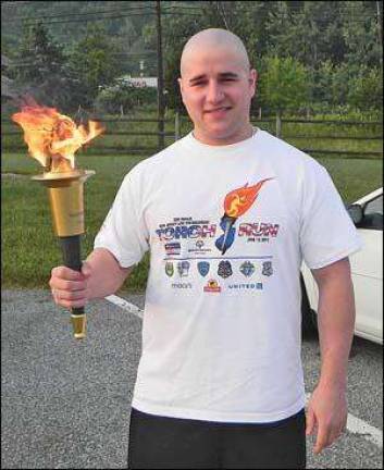 Special Olympics torch run passes through Vernon Special Olympics torch run passes through Vernon