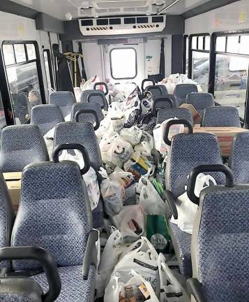 ‘Stuff the Bus’ collects close to 60K pounds of food for residents in need