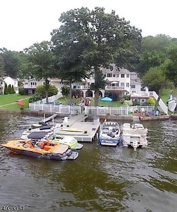 Custom-built house overlooks Lake Hoptacong