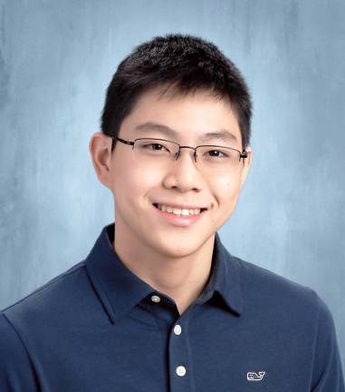 MWHS senior Evan Liu named finalist in National Merit Scholarship Program