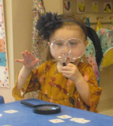 This possible future scientist is ready for education action.