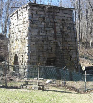 Many hikers took in the history of the park as they stopped to view the Wawayanda Ironworks built in 1845. The state park was dedicated in 1963.