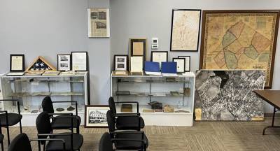 The Sussex-Wantage Historical Society has display cases in Sussex Borough Hall, 2 Main St. (Photos provided)