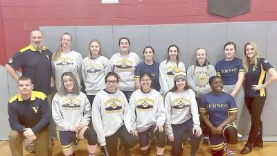 VTHS wrestlers participate in all-girls tournament